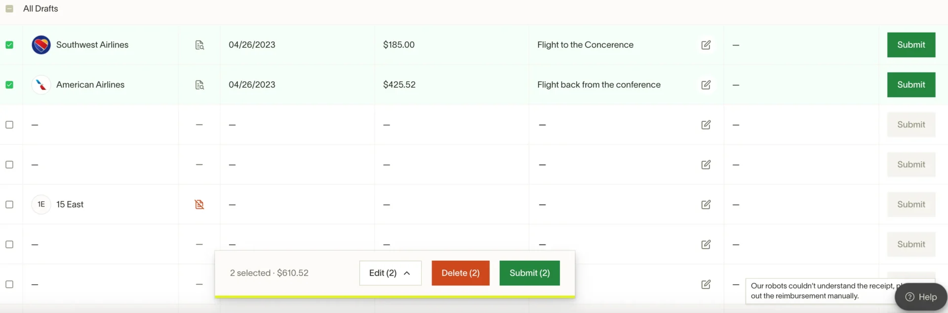 ramp HR spend management software