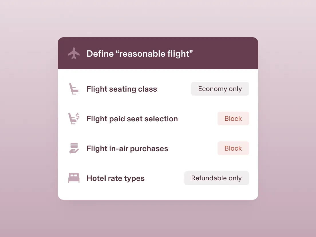 Rippling Travel Policy Management