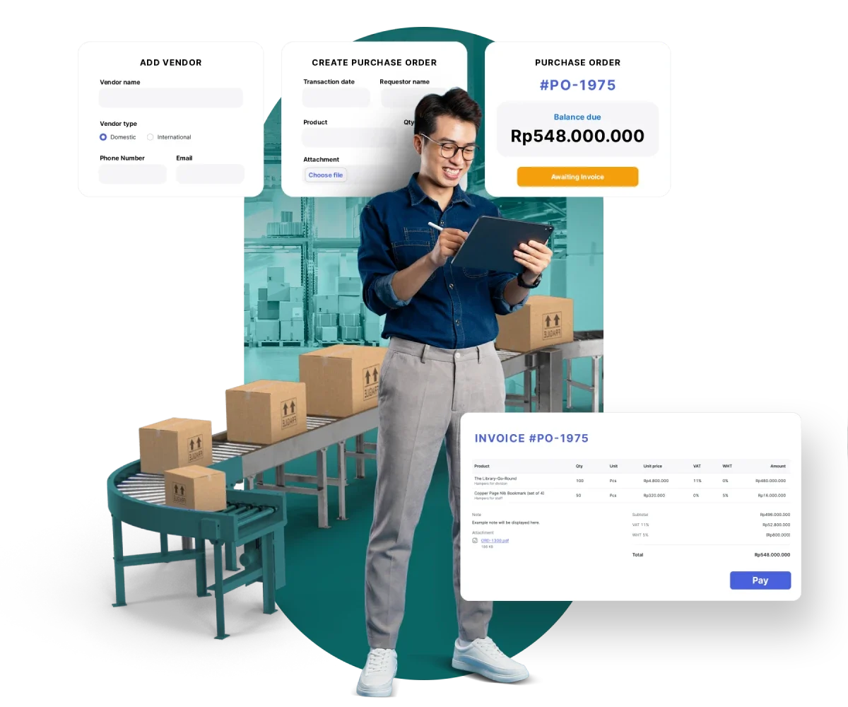 mekari expense procurement retail system