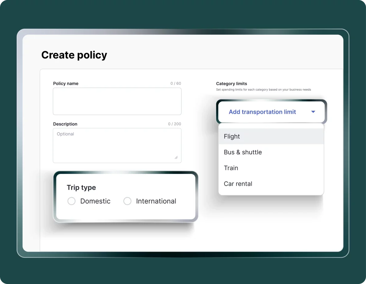 business trip policy mekari expense