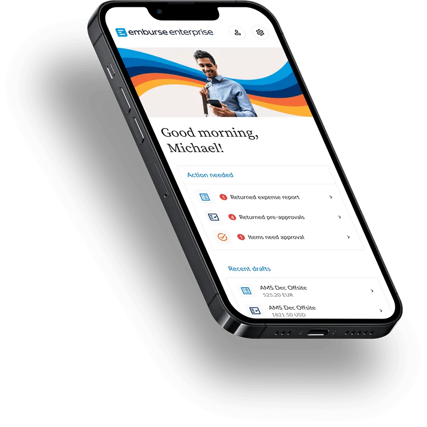 emburse mobile dashboard