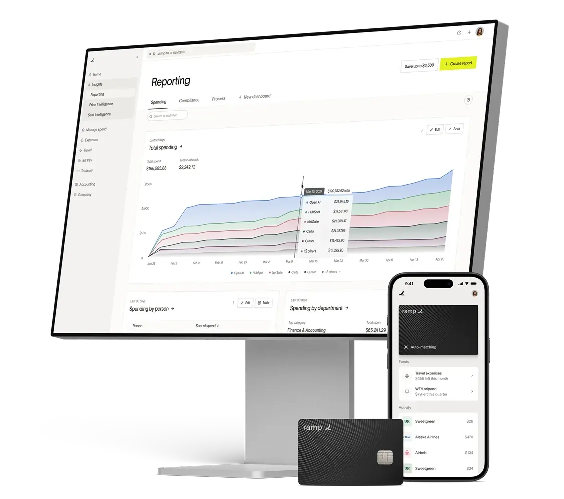 Ramp Business Expense Tracking Software