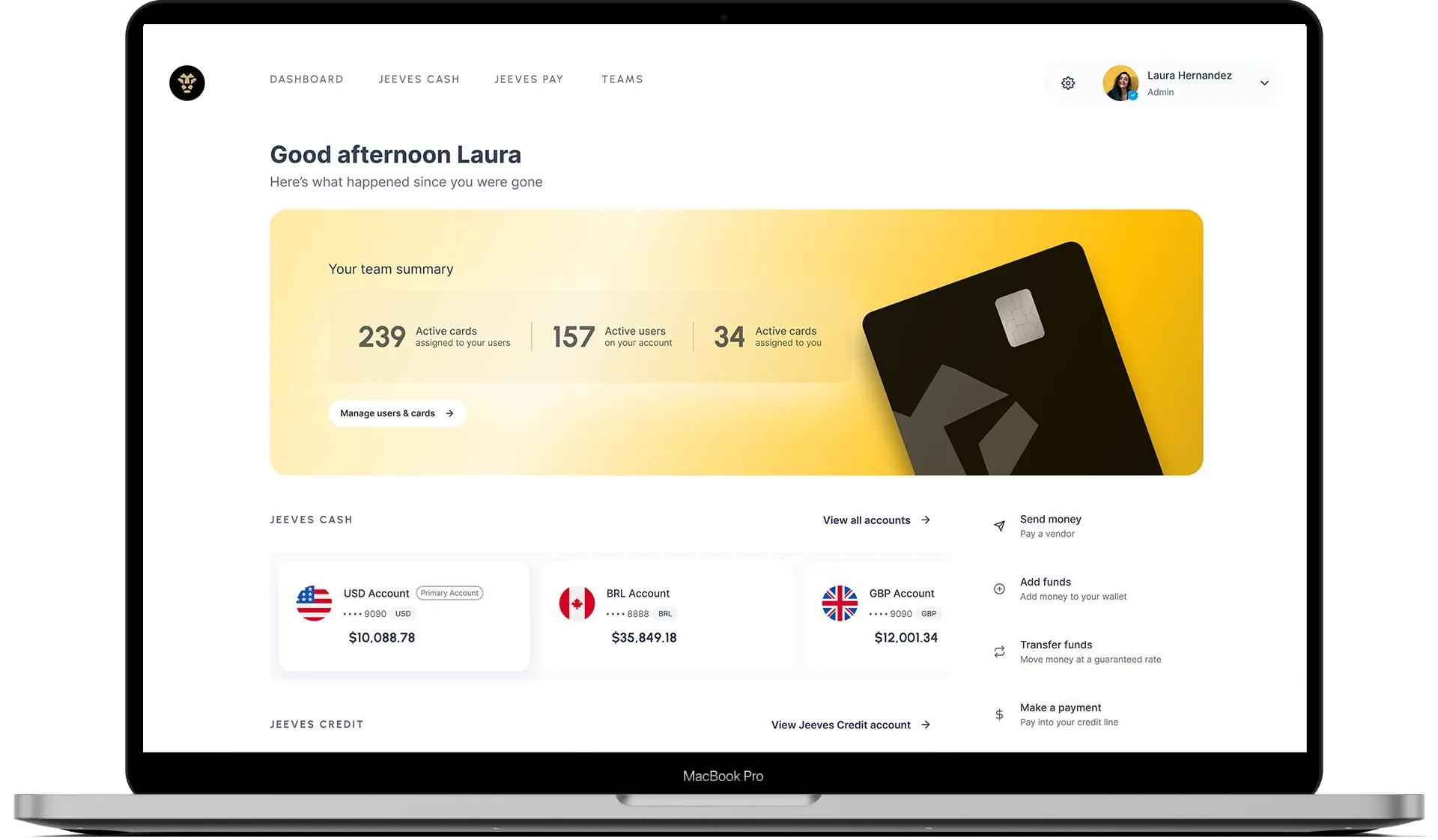 Jeeves Team Expense Management