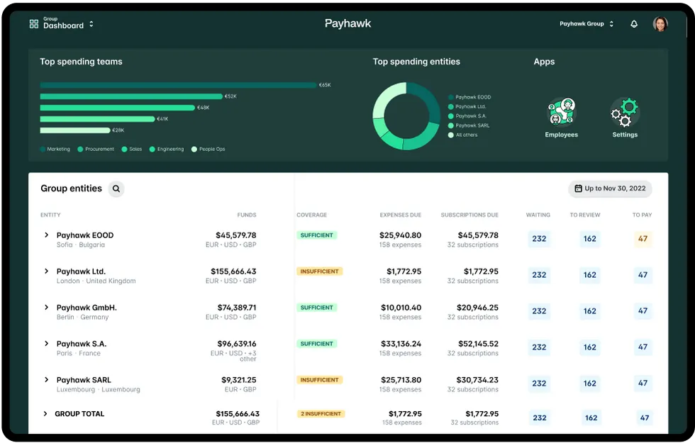 Payhawk - Expense Reporting Software