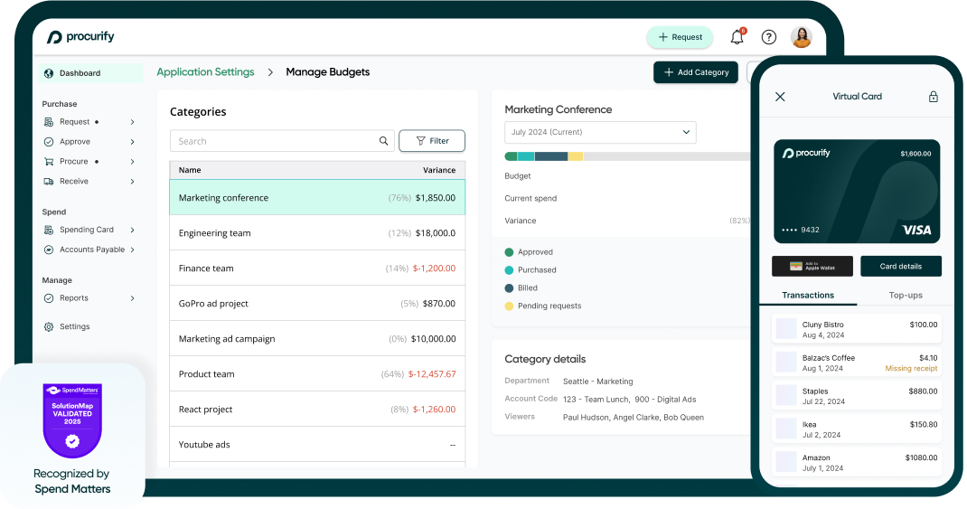 procurify tail spend software