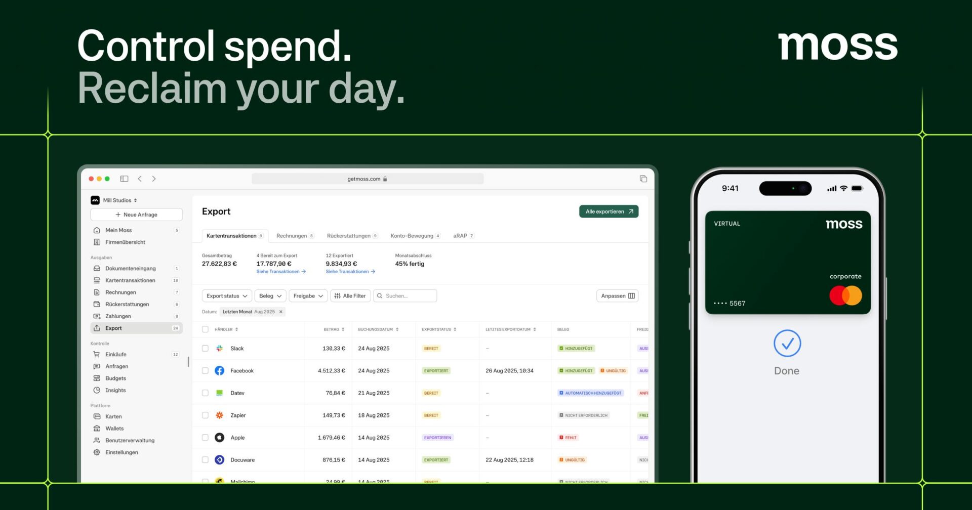 moss spend management