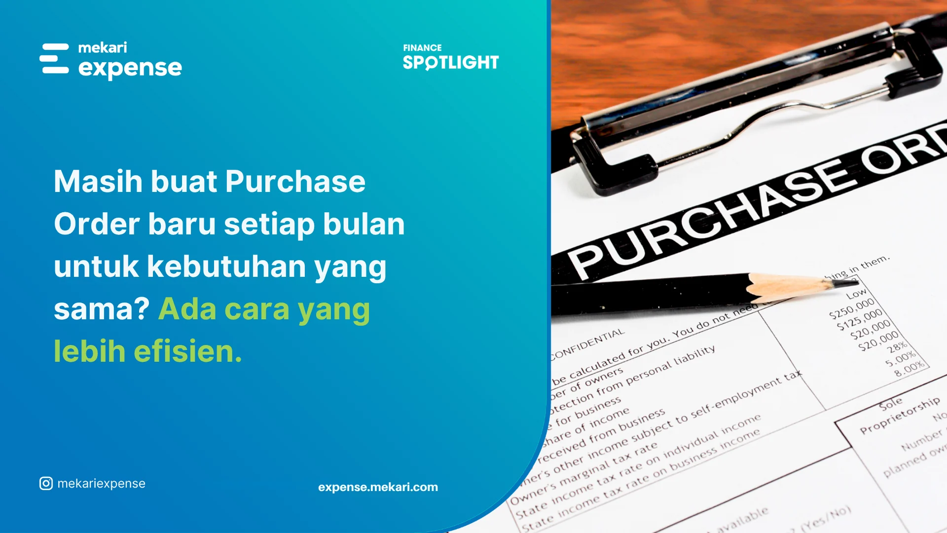 mekari expense blanket purchase order featured image