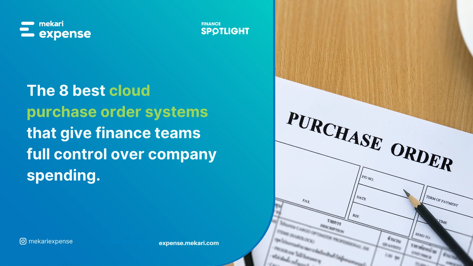 mekari expense cloud based purchase order system featured image