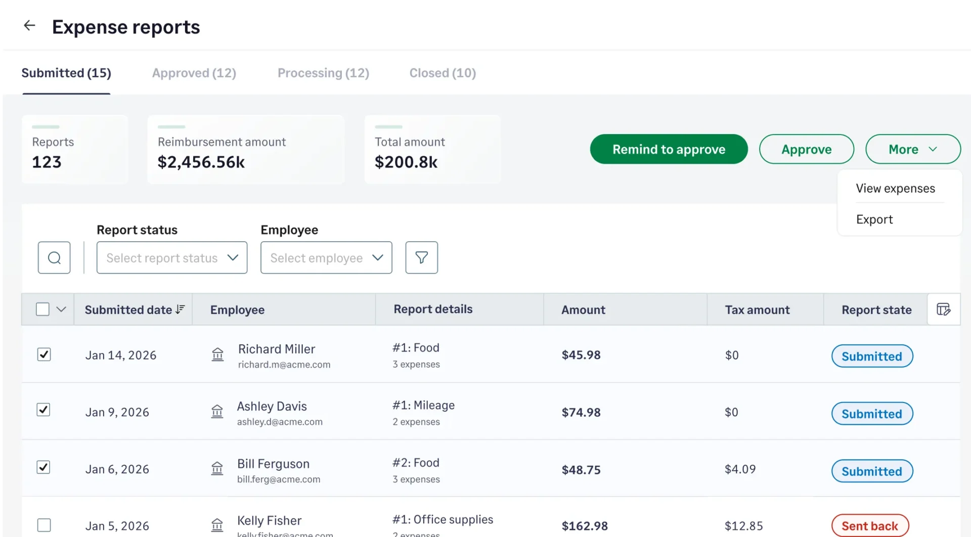 Fyle - emburse alternatives