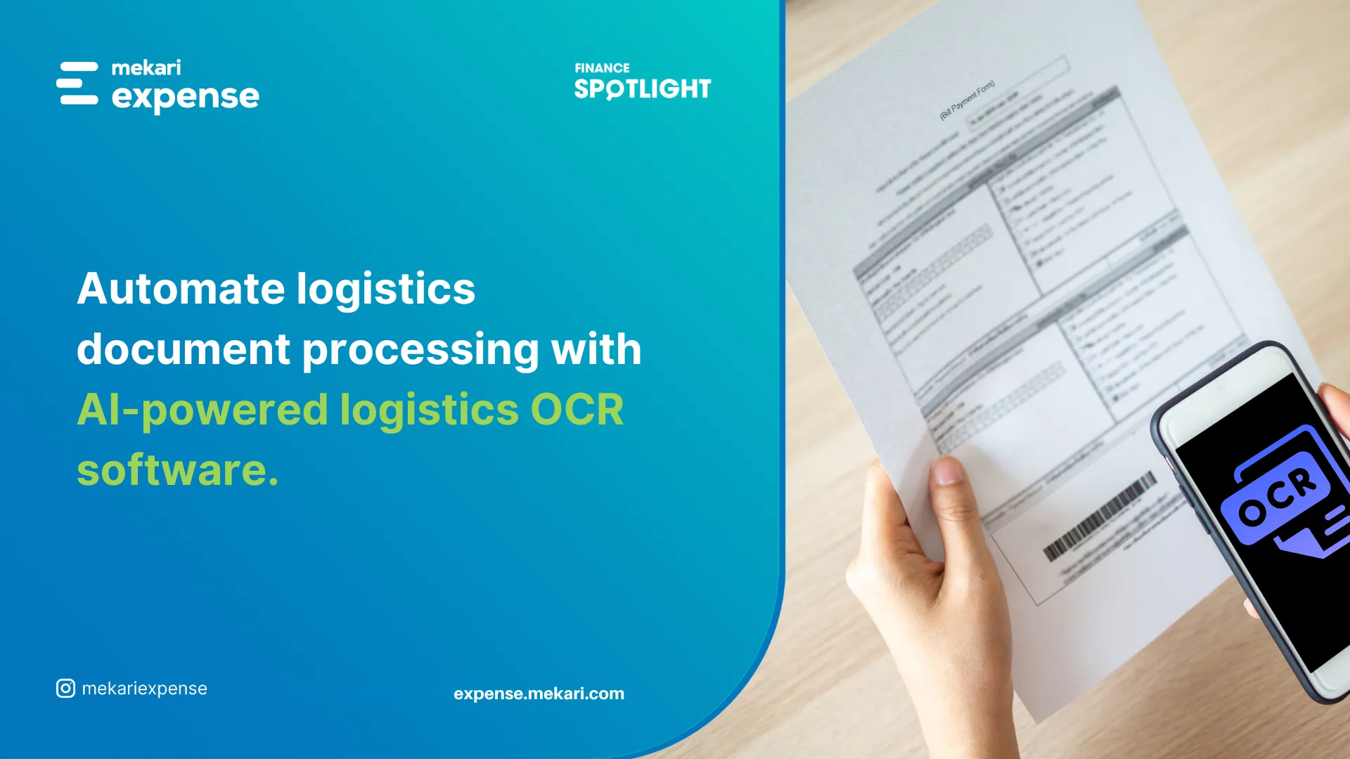 Logistics OCR Software