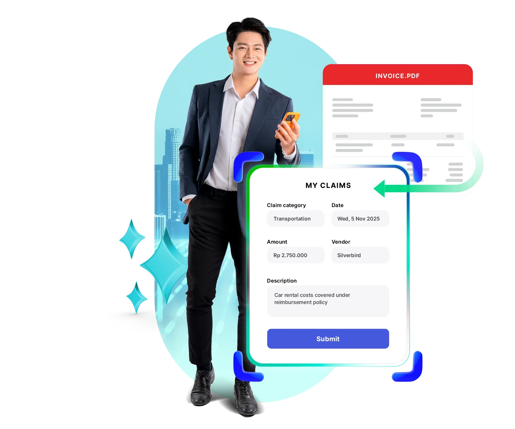 Mekari Expense - AI spend management