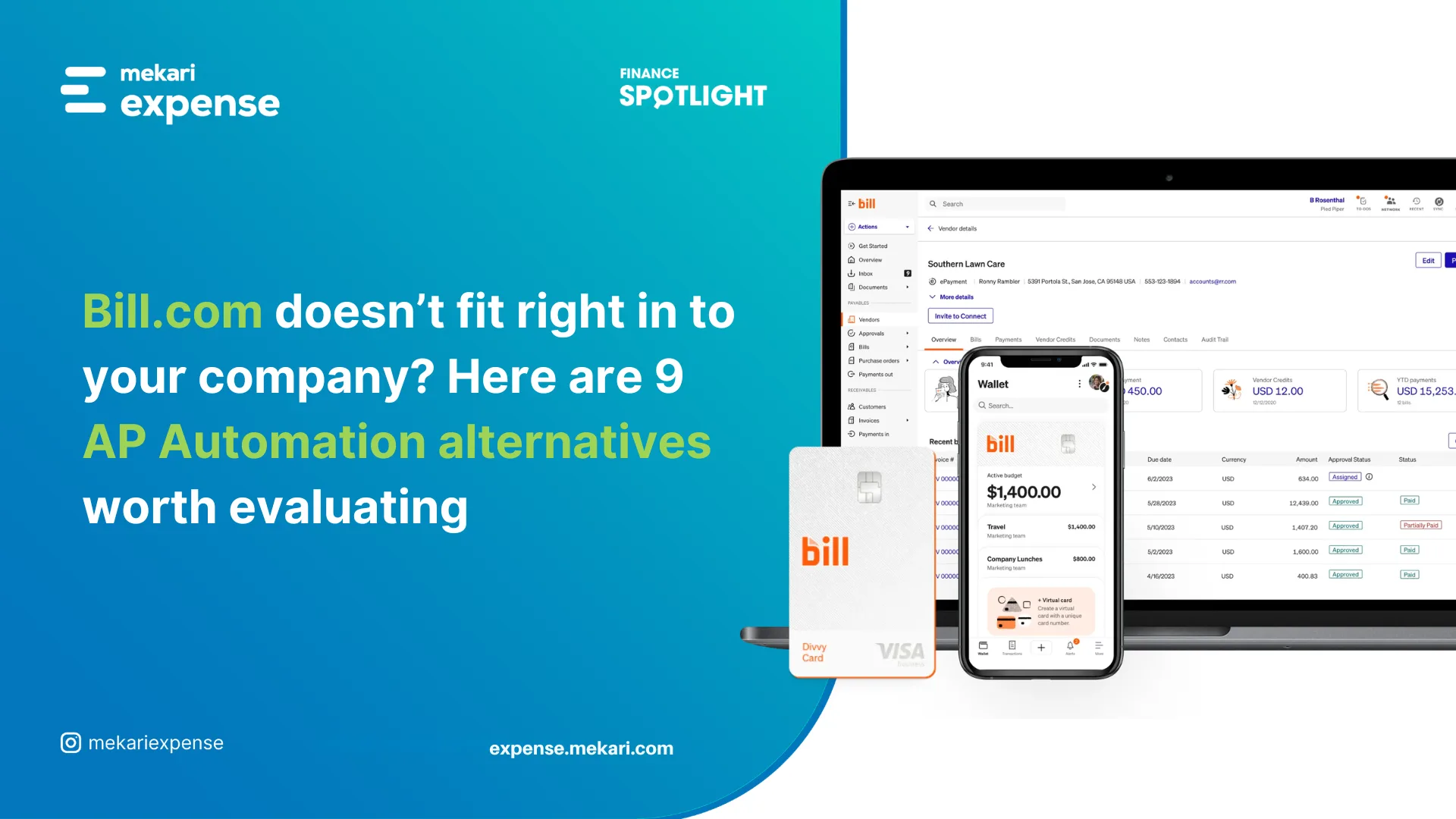 Best Bill.com Alternatives