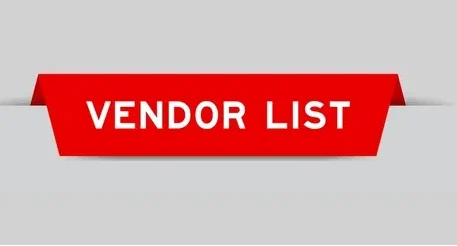 vendor list