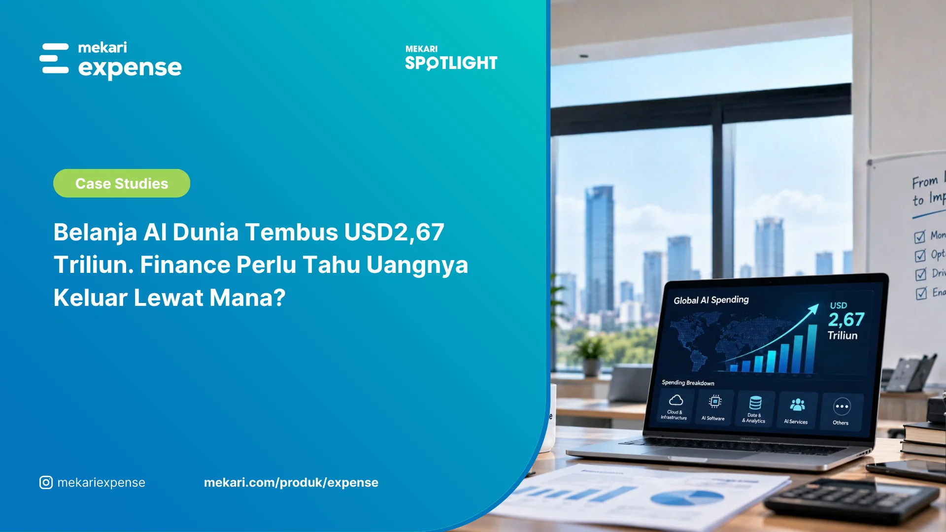 Belanja AI Dunia Tembus USD2,67 Triliun. Finance Perlu Tahu Uangnya Keluar Lewat Mana?