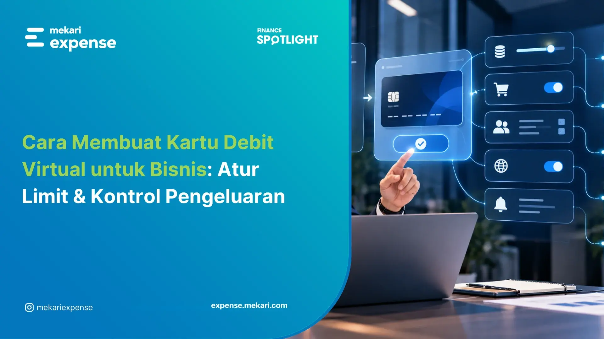 featured image cara membuat virtual debit card
